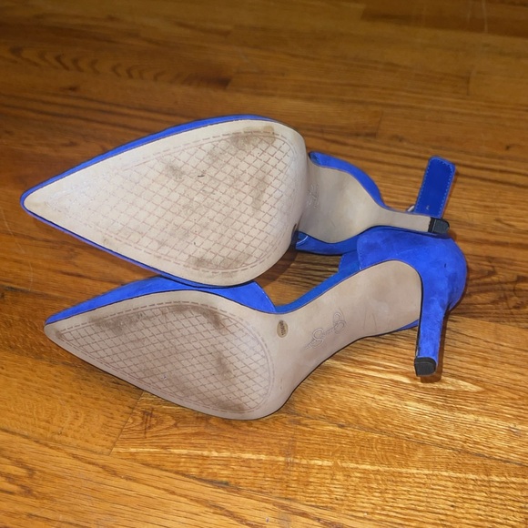 Jessica Simpson Cayna Suede Ankle Strap Pumps - Picture 4 of 7
